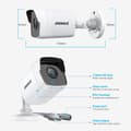 Miniatyrbillede 3 af 4: 5MP Ultra HD CCTV-kamera, IP67-vejrbeskyttet, 100ft nattevision