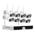 Pikkukuva 2 / 2: Jooan 10CH WiFi CCTV -järjestelmä, 3MP resoluutio, vedenpitävät kamerat,1T1T, 10CH 3MP 8 kameraa