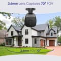 Miniatyrbillede 4 af 4: SANNCE Smart Home Sikkerhedssystem, 8CH DVR, 5MP Nattesyn Kameraer,Ingen