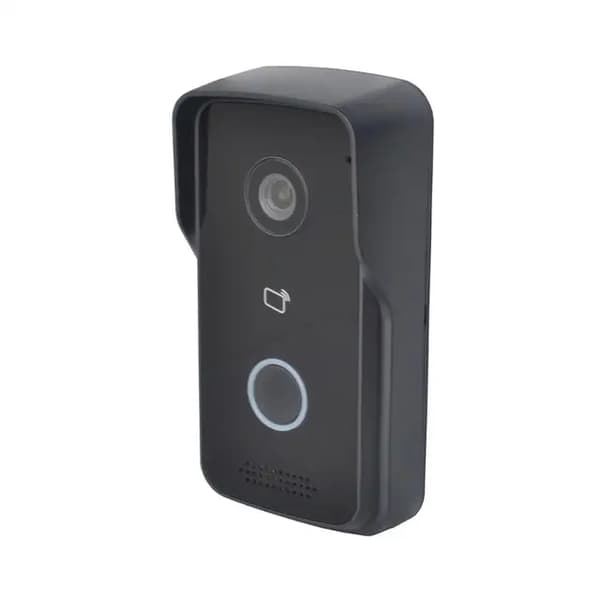 Video dørtelefon, PoE IP villa dørklokke, P2P Cloud, med logo