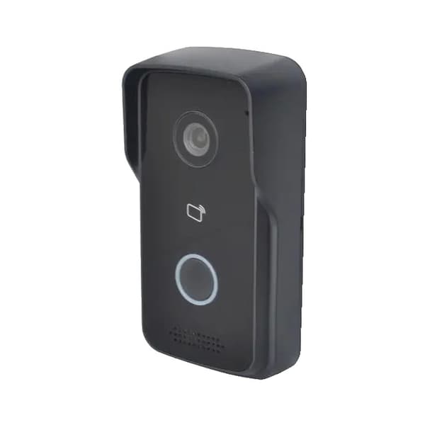 Video dørtelefon, PoE IP villa dørklokke, P2P Cloud, med logo