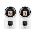 Miniatyrbild 2 av 2: ZOSI Smart Baby Cam, 360° Pan-Tilt-funktionalitet, Dual 2K HD-visning,C528M6(2 Pack)