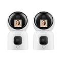 Miniatyrbild 1 av 2: ZOSI Smart Baby Cam, 360° Pan-Tilt-funktionalitet, Dual 2K HD-visning,C528M6(2 Pack)