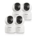 Miniatyrbillede 2 af 2: ZOSI Smart Baby Cam, 360° panorering- og vippefunktion, dual 2K HD visning,C518(4 Pak)