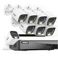Miniatyrbild 1 av 2: Videobevakningssystem, 8-kanals DVR-inspelare, utomhus CCTV-kamerakit, 1T, 8CH DVR 8Pcs Kits