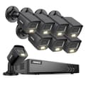 Miniatyrbild 2 av 2: Videobevakningssystem, 8-kanals DVR-inspelare, utomhus CCTV-kamerakit, Ingen, 8CH DVR 8st Kit
