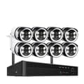 Miniatyrbillede 1 af 2: WiFi IP Kamera System, To-vejs Audio, Menneske Detektion, , None, 8CH and 8pcs 3MP Cam