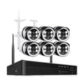 Miniatyrbild 1 av 2: WiFi IP-kamerasystem, Tvåvägsljud, Människodetektering, , 1T, 8CH and 6pcs 5MP Cam