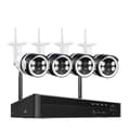 Miniatyrbillede 1 af 2: WiFi IP Kamera System, To-vejs Audio, Menneske Detektion, , 1T, 8CH and 4pcs 5MP Cam