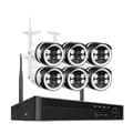 Miniatyrbillede 1 af 2: WiFi IP Kamera System, To-vejs Audio, Menneske Detektion, , 3T（户外运动）, 8CH and 6pcs 3MP Cam