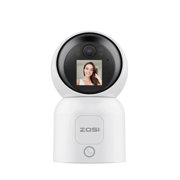 ZOSI 6MP HD Dual Linse Kamera, 360° Pan & Tilt, Smart AI Detektion,6MP C528