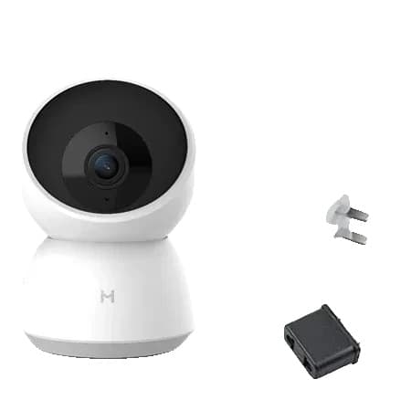 Smart 2K Sikkerhedskamera, 360° Betragtningsvinkel, Natvision Kapaciteter,2K Kamera EU 64G