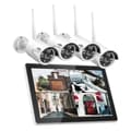 Miniatyrbillede 1 af 2: Trådløst CCTV-system, 3MP/5MP kameraer, 10,1" LCD-skærm,Ingen, 5MP Kugle System