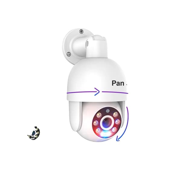 4MP POE-kamera, AI-mänsklig detektion, tvåvägsljud,4MP POE-kamera 32G, 3,6 mm