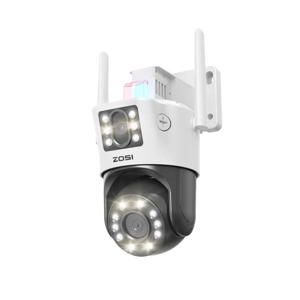 4K PTZ Sikkerhedskamera, 8X Optisk Zoom, Dobbelt-Linse Natvision,C298 Maks