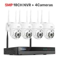 Miniatyrbillede 2 af 2: Trådløst Sikkerhedskamerasystem, 10CH NVR, Humanoid Detektion,Ingen, 5MP PTZ System5MP PTZ System