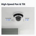Miniatyrbillede 2 af 4: 4MP Super HD PTZ IP Sikkerhedskamera, AI Ansigtsgenkendelse, 4X Optisk Zoom