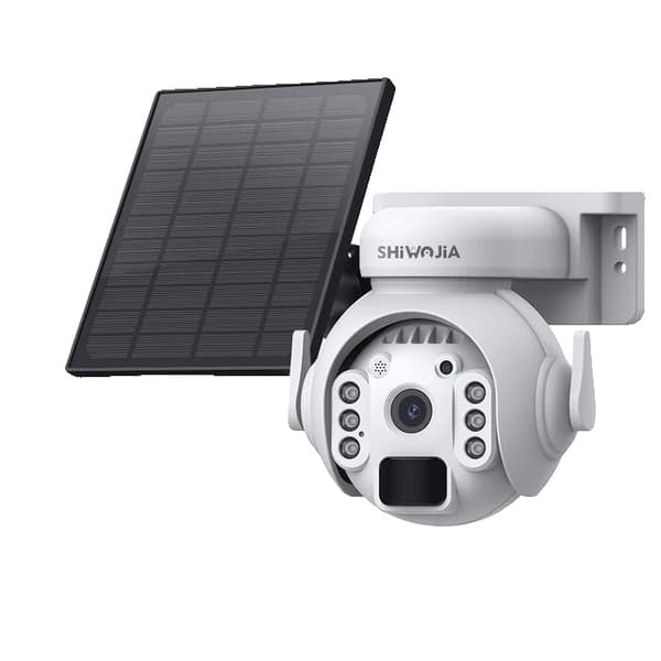 Solpanel Kamera, 4G Anslutning, Nattsyn, 3MP 4G KAMERA