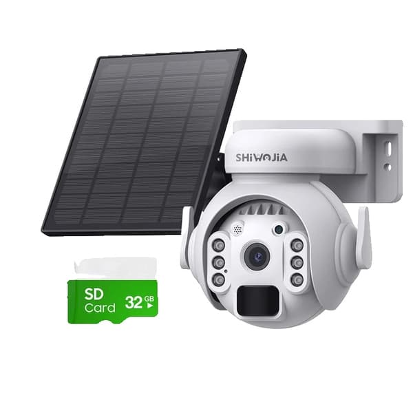 Solpanel Kamera, 4G Forbindelse, Natvision, 3MP 4G 32GB