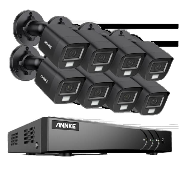 8CH DVR CCTV säkerhetssystem, 5MP Ultra HD-upplösning, infraröd nattvision,3K CMOS-kamera-c, 2T