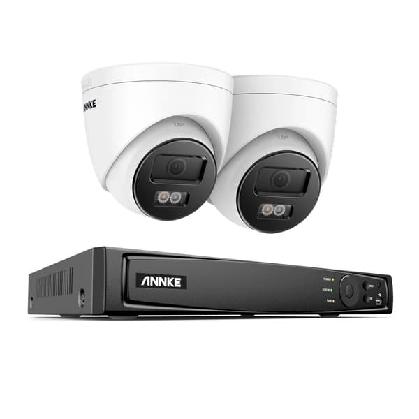Säkerhetssystem, 4K-upplösning, ljudinspelning, 2T, 8CH 2ST NVR-kit