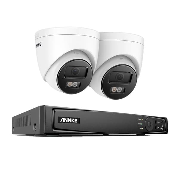 Säkerhetssystem, 4K-upplösning, ljudinspelning, 2T, 8CH 2ST NVR-kit
