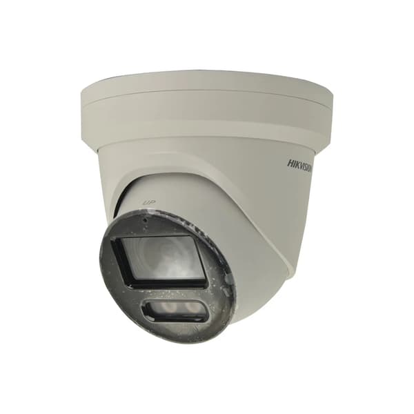 8MP Kupolivalvontakamera, 24/7 Värillinen Yökuvaus, Sisäänrakennettu Mikrofoni,2,8 mm, 8MP Valkoinen