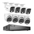 Miniatyrbild 2 av 2: Säkerhetskamerasystem, 5MP högupplöst, 8CH DVR med nattseende,8CH DVR 8Pcs Kit-c, Ingen