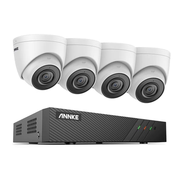 Nätverksvideosekretessystem, 5MP upplösning, POE videövervakning,I51DS0402, Ingen