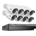 Miniatyrbillede 1 af 2: Sikkerhedssystem, 5MP HD opløsning, natvisionsteknologi, Ingen, 16CH 8 stk 5MP