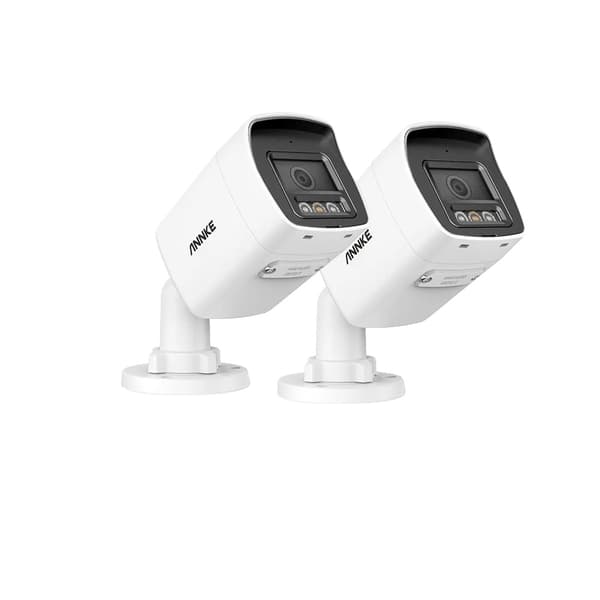 12MP PoE Säkerhetskamera, Avancerad Rörelsedetektering, IP67 Väderbeständig,2ST typ 2