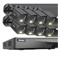 Miniatyrbild 1 av 2: Videövervakningssystem, 5MP upplösning, 8CH DVR, väderbeständig IP67,8CH DVR 8-pack kit, Ingen