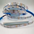 Miniatyrbild 2 av 2: LED Strip Ljus, Adresserbar, Data och Klocka Separat, Vit PCB, 5M 60 LED, IP65 Vattentät