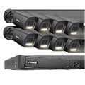 Pikkukuva 1 / 2: Verkkovideoturvajärjestelmä, 5MP Ultra HD -resoluutio, 8 kanavan livevalvonta,Ei mitään, 8CH 8kpl Kamera-b