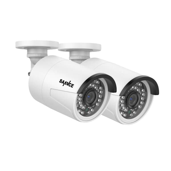 SANNCE Ultra HD -turvakamera, 5MP resoluutio, 30 metriä yönäköä,I51FQ02