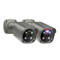Miniatyrbillede 1 af 2: 4K 8MP/5MP Udendørs Sikkerhedskamera, AI Bevægelsesdetektion, To-Vejs Lyd, Lens2 stk. 4K 8MP kamera, 3,6 mm linse