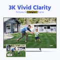 Miniatyrbillede 4 af 4: 3K Dual Light Sikkerheds IP Kamera, Smart Bevægelsesdetektion, Vejrbeskyttet Design