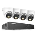 Miniatyrbillede 2 af 2: IP Sikkerhedskamera System, Smart Dual-Lys, 6MP HD Kvalitet,8CH 4Pcs Kits I51EM, 4T