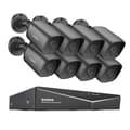 Miniatyrbillede 2 af 2: SANNCE 8CH DVR Kit, 1080P Høj Opløsning, Nattesyn Op til 30m,8CH 8PCS DVR Sæt, Ingen