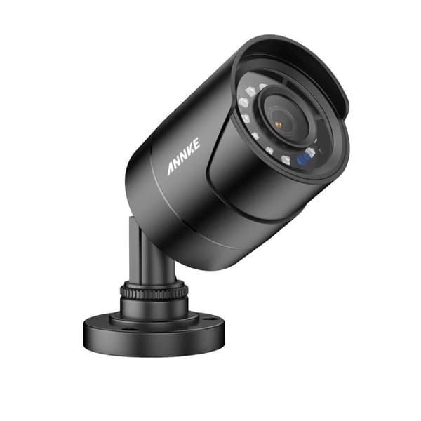1080P HD Sikkerhedskamera, 66ft Natvision, IP66 Vejrbestandigt,Sort