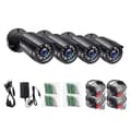 Miniatyrbillede 1 af 2: CCTV Sikkerhedskamera, Natvision, Udendørs Overvågning, Sort, 1080p