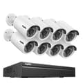 Miniatyrbillede 1 af 2: CCTV Sikkerhedssystem, 5MP/3MP Opløsning, IP66 Vandtæt, 8PCS 5MP, Ingen