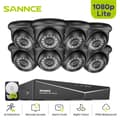 Miniatyrbillede 2 af 2: Overvågningskamera System, 1080P Opløsning, Natvision, 8PCS 1TB