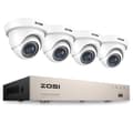 Miniatyrbillede 2 af 2: Sikkerhedskamerasystem, 1080P opløsning, H265+ komprimeringsteknologi, , 4 White Cameras, None