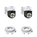 Miniatyrbillede 1 af 2: Sikkerhedskamera, 5MP opløsning, PTZ-funktionalitet, , 2PCS 5MP Cameras