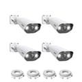 Miniatyrbillede 1 af 2: Bullet POE-kamera, Smart Menneske Køretøjsdetektion, Farve Natvision, 5MP 4PK