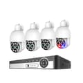 Miniatyrbillede 1 af 2: 8CH NVR Sikkerhedssystem, 8MP Dobbeltlinse Kameraer, Smart Menneskeopdagelse,Ingen, 8CH NVR 4 stk. kameraer