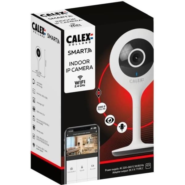 Inomhuskamera - CALEX - 1080P - Full HD - Nattseende
