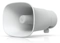 Miniatyrbilde 1 av 5: UBIQUITI AI HORN SPEAKER ALL-WEATHER POE 120 DB HORN SPEAKER WITH ADVANCED AI ALERT FUNCTIONALITY AND VERSATILE WALL, CORNER, AND POLE MOUNTING OPTIO