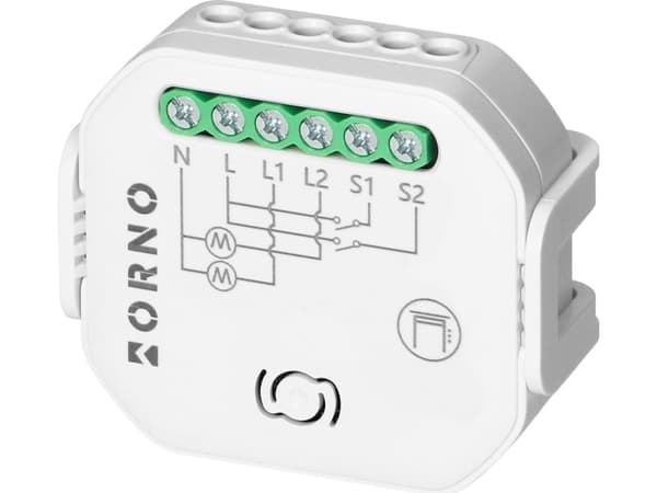 Orno Tuya Smart Wi-Fi+BLE Induktiorele rullaverhoille